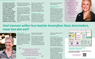 Veel mensen willen hun laatste levensfase thuis doormaken,maar kan dat wel?