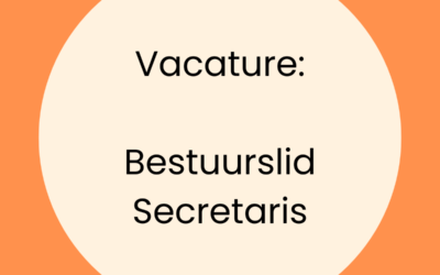 Vacature Secretaris Bestuur